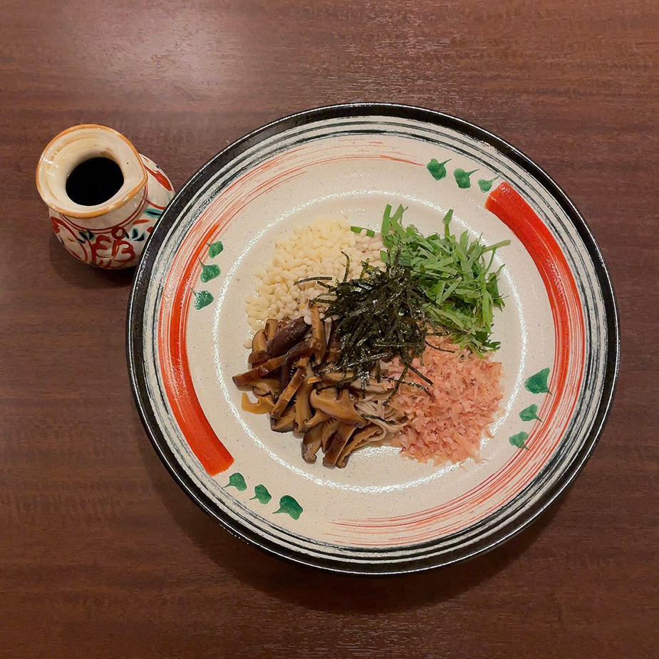 今週限定のお蕎麦
