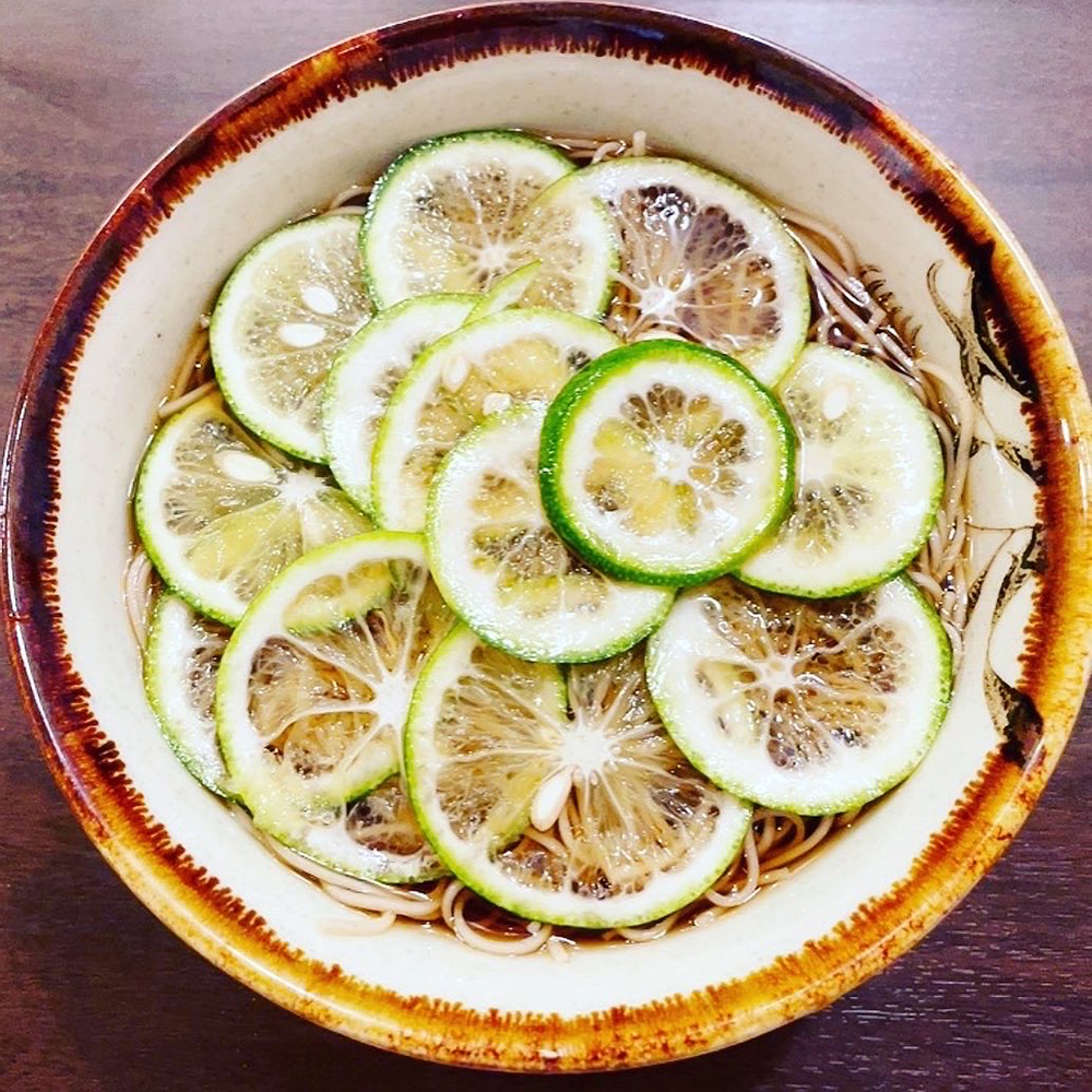 今週限定のお蕎麦